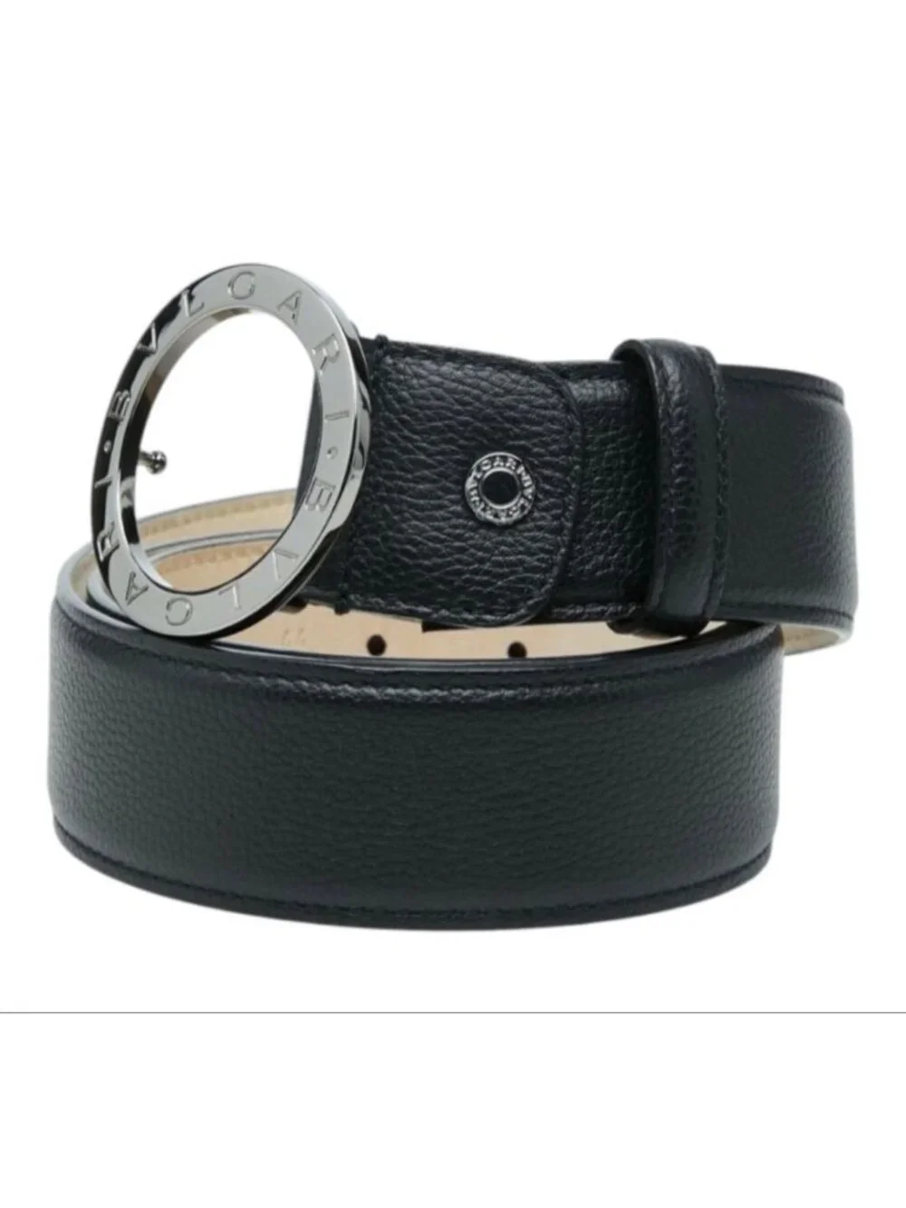 Bvlgari Logo Buckle Belt
